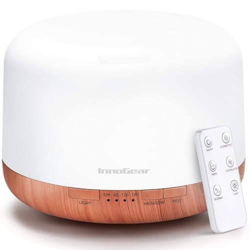 InnoGear 500ml Essential Oil Diffuser vs Diffusers 550ml Ultrasonic Diffuser 2026 - Which Should You Buy?