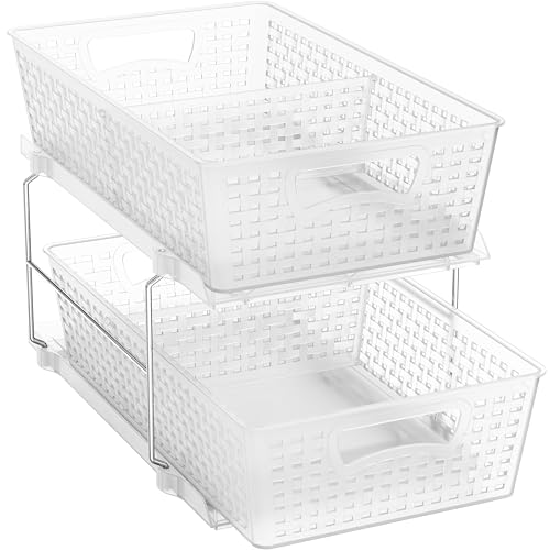 Simple Houseware 2 Tier Organizer vs YouCopia RollOut Caddy 2026 - Which Should You Buy?